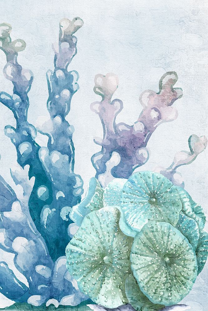 Coral Days 1 art print by Kimberly Allen for $57.95 CAD