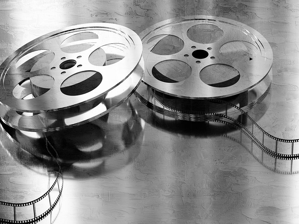 Movie Reels art print by Kimberly Allen for $57.95 CAD