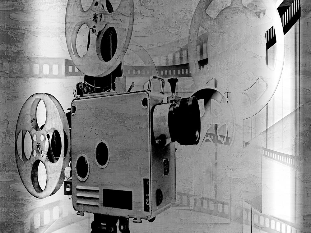 Movie Camera 2 art print by Kimberly Allen for $57.95 CAD
