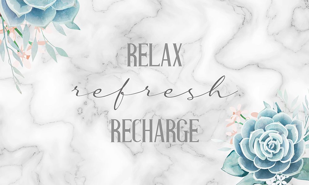 Relax Recharge 1 art print by Kimberly Allen for $57.95 CAD