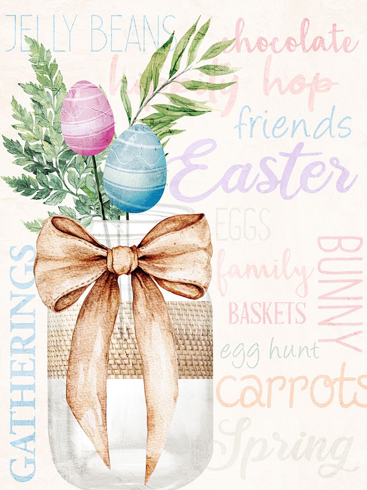 Mason Jar Bow art print by Kimberly Allen for $57.95 CAD