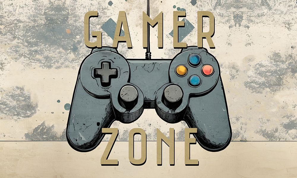 Retro Gamer 2 art print by Kimberly Allen for $57.95 CAD