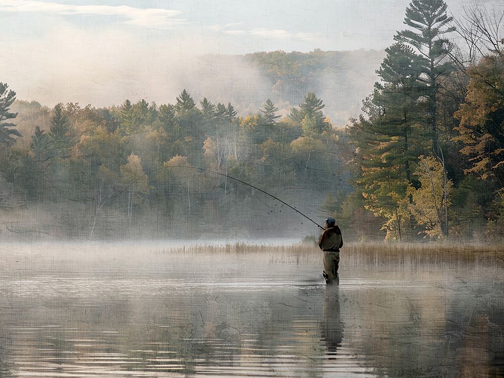 Morning On The Lake art print by Kimberly Allen for $57.95 CAD