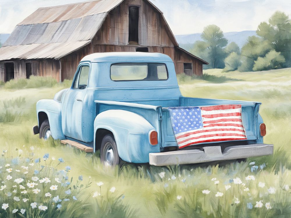 American Pride art print by Kimberly Allen for $57.95 CAD