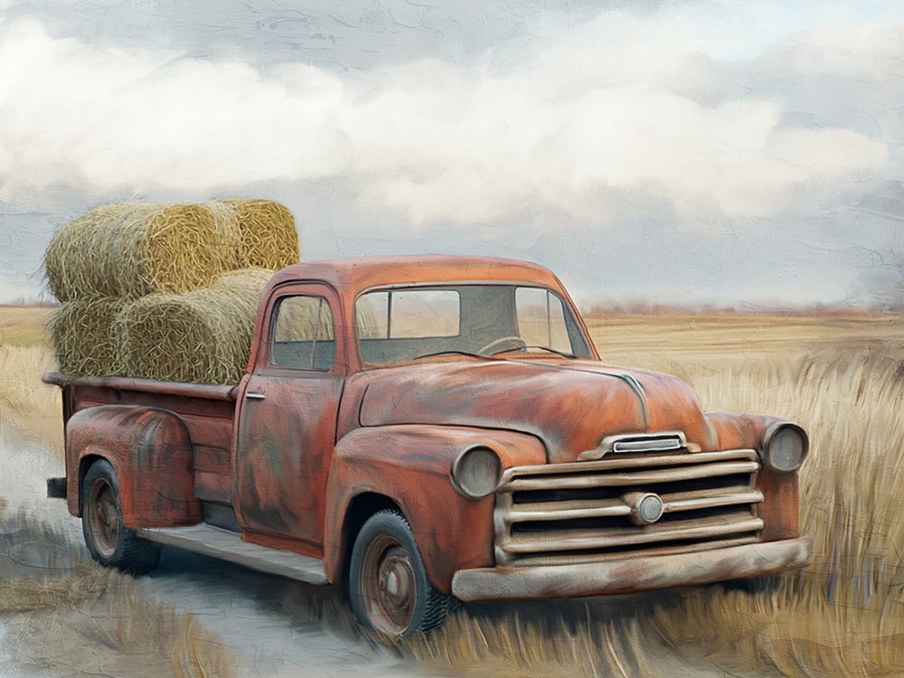 Hay Time art print by Kimberly Allen for $57.95 CAD