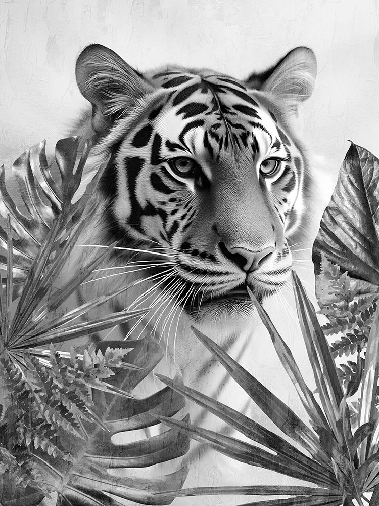 Palm Tiger 1 art print by Kimberly Allen for $57.95 CAD