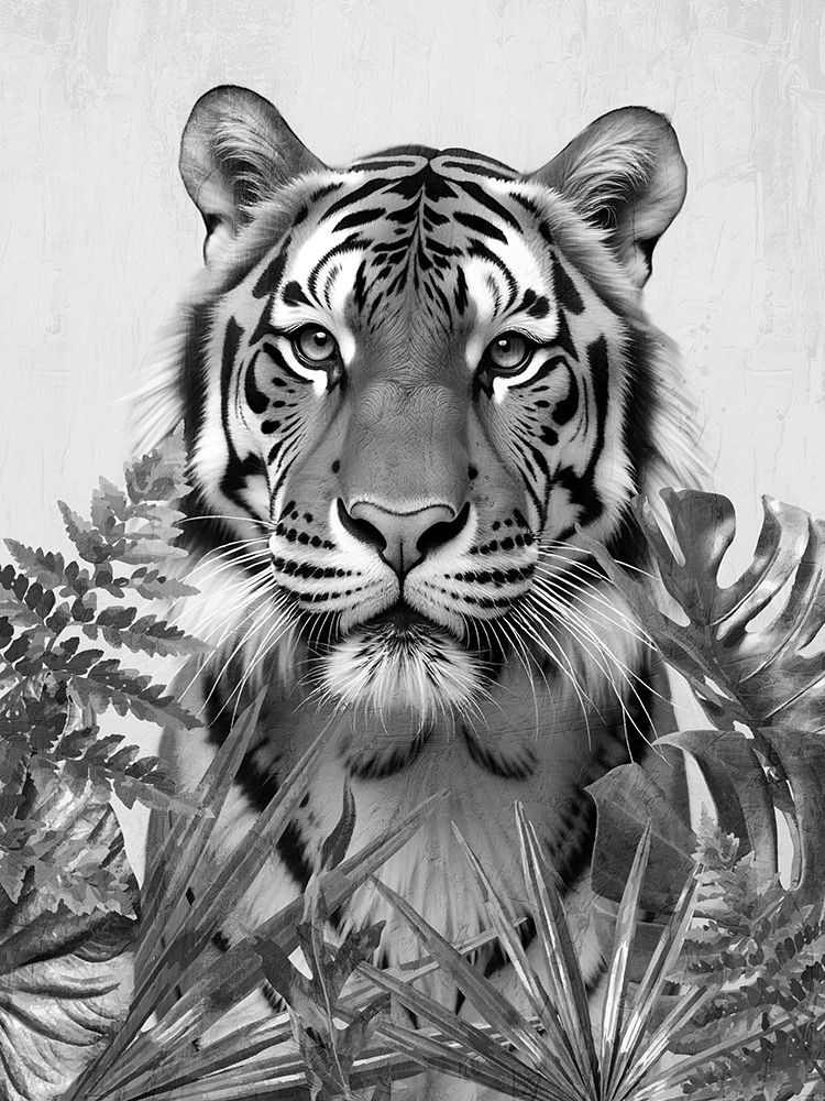 Palm Tiger 2 art print by Kimberly Allen for $57.95 CAD