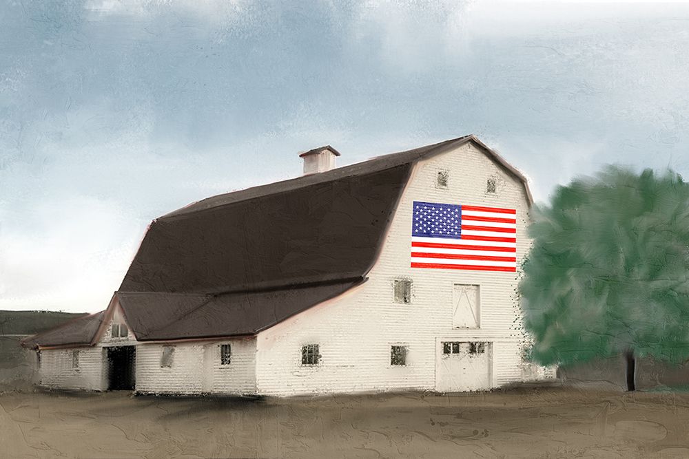 American Barn Dreams art print by Kimberly Allen for $57.95 CAD