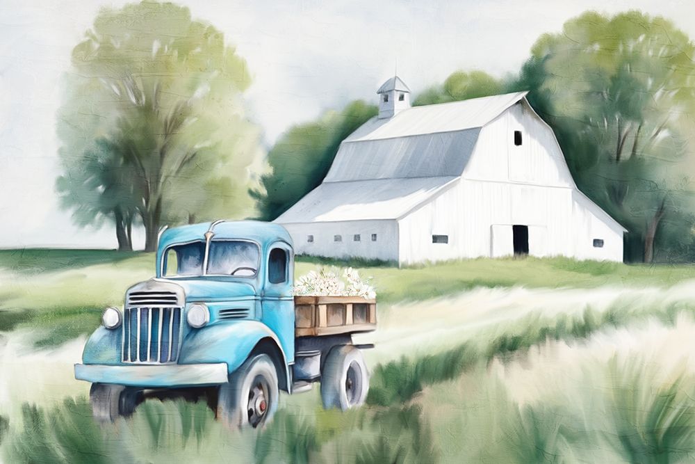 By The Barn art print by Kimberly Allen for $57.95 CAD