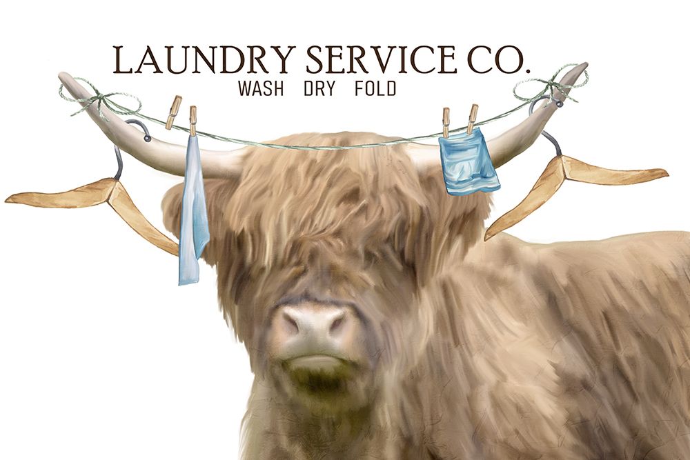 Laundry Service Co art print by Kimberly Allen for $57.95 CAD