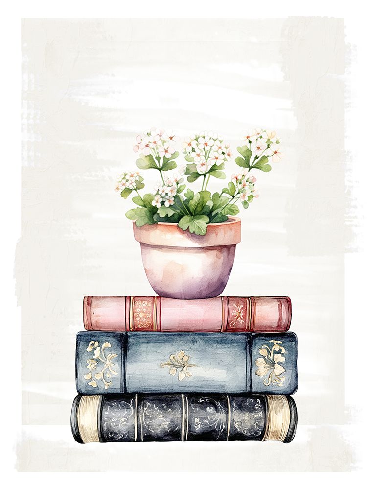Floral Stacks 1 art print by Kimberly Allen for $57.95 CAD