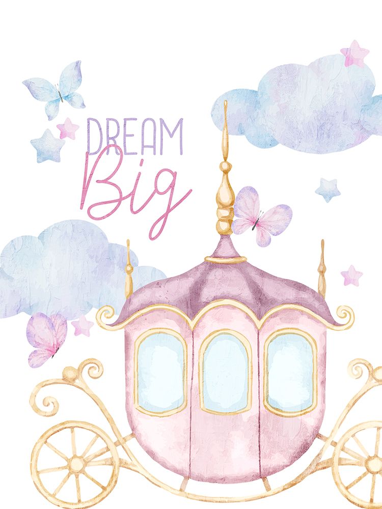 Dream Big Carriage art print by Kimberly Allen for $57.95 CAD