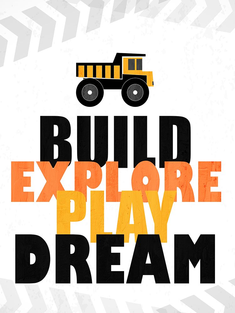 Build Explore Play art print by Kimberly Allen for $57.95 CAD