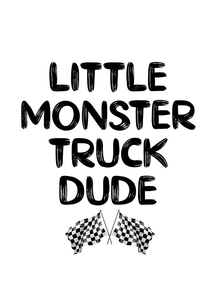 Monster Truck Dude 1 art print by Kimberly Allen for $57.95 CAD