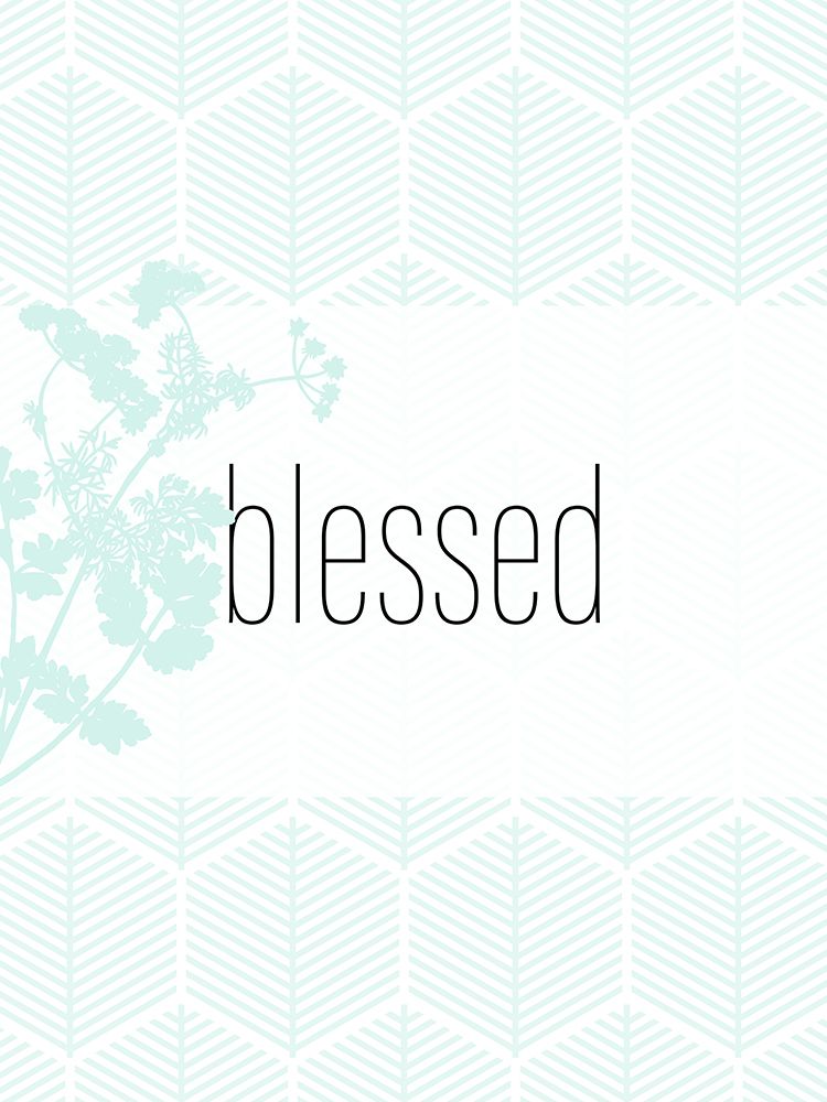 Blessed Pattern art print by Kimberly Allen for $57.95 CAD