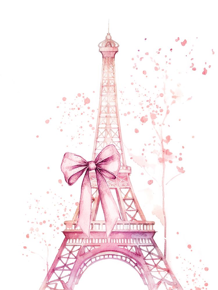 Bow Paris 1 art print by Kimberly Allen for $57.95 CAD