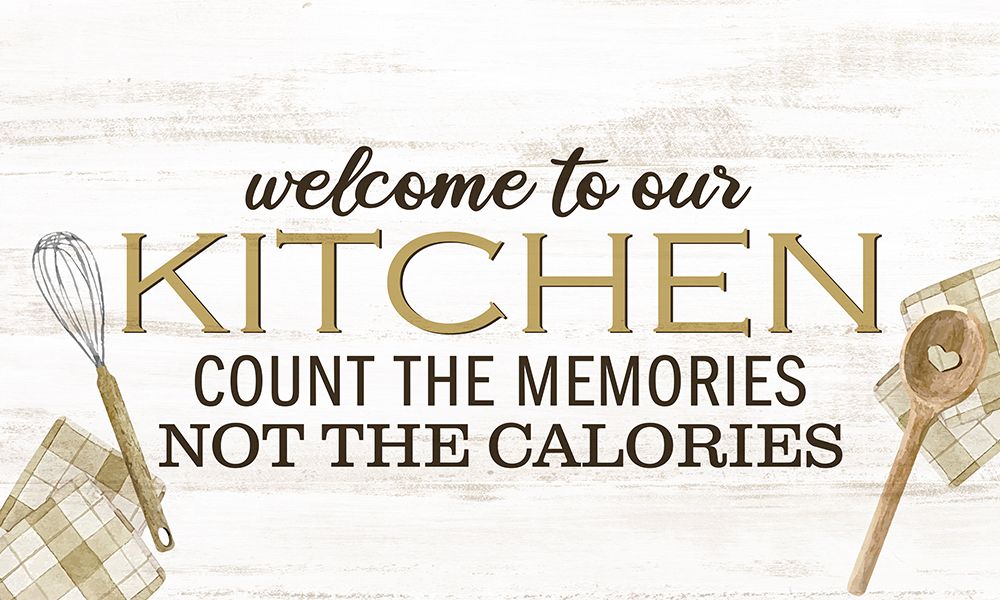 Welcome To Our Kitchen art print by Kimberly Allen for $57.95 CAD