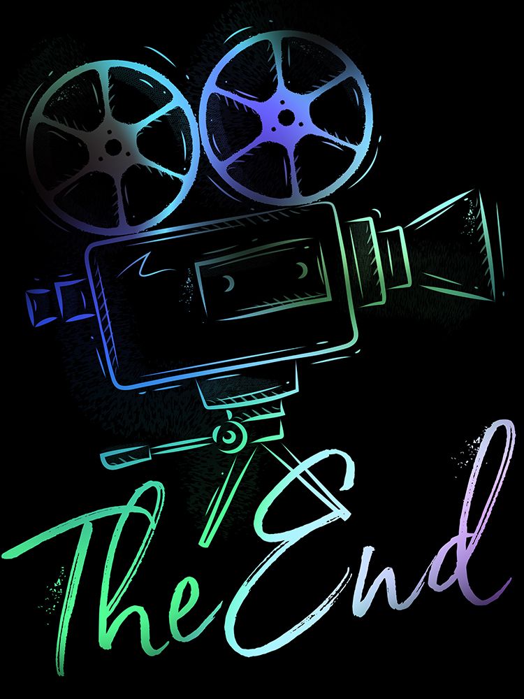 Chalkboard Movie Time 3 art print by Kimberly Allen for $57.95 CAD