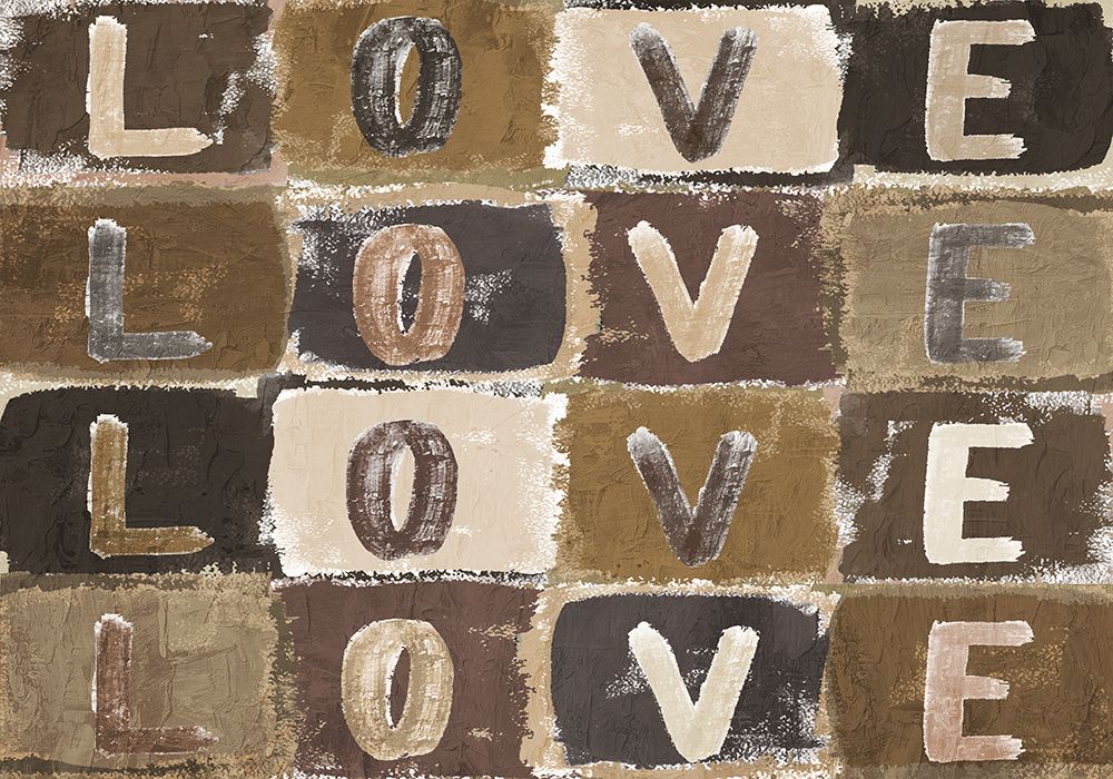 Painted Love art print by Kimberly Allen for $57.95 CAD