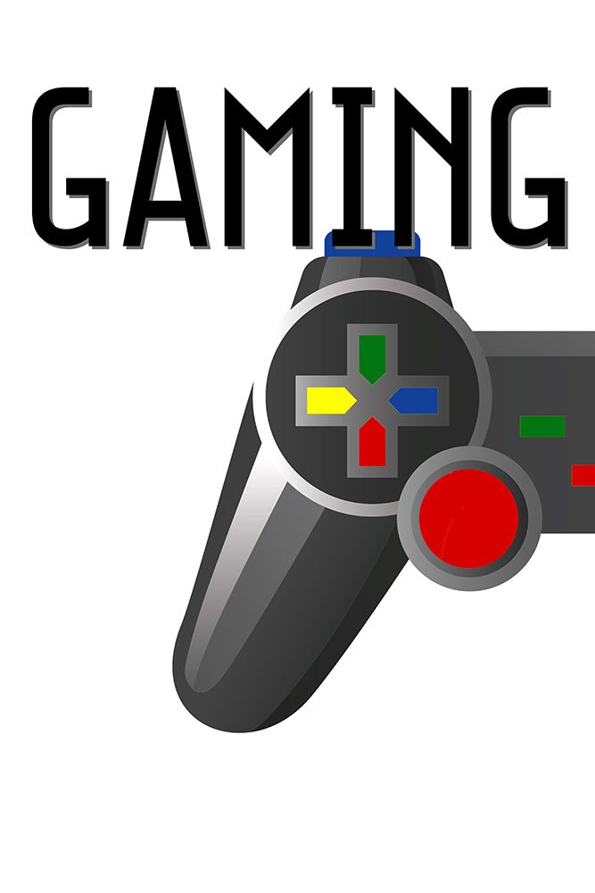 Gaming Room White 1 art print by Kimberly Allen for $57.95 CAD