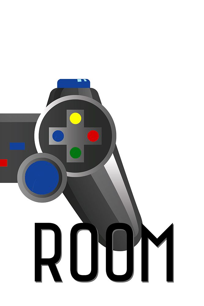 Gaming Room White 2 art print by Kimberly Allen for $57.95 CAD