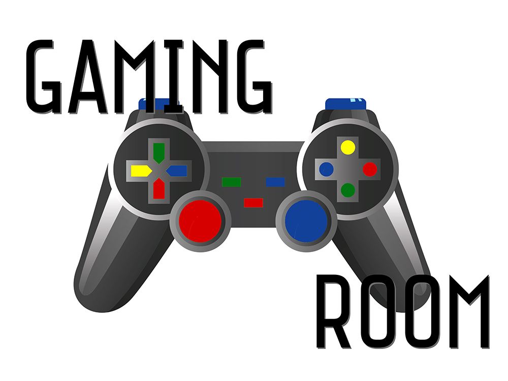 Gaming Room White 3 art print by Kimberly Allen for $57.95 CAD