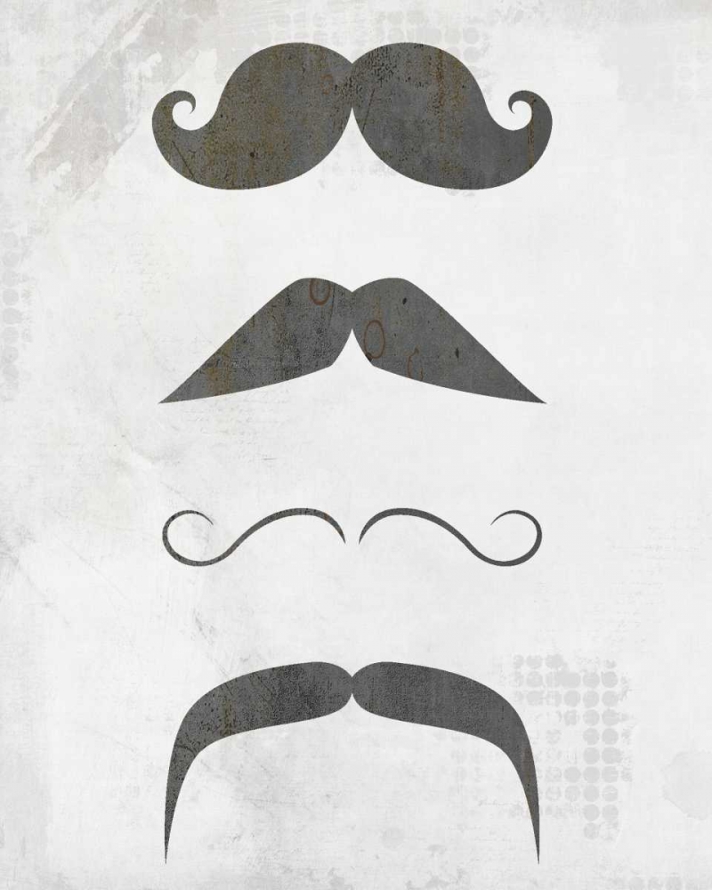 Mustache 1 art print by Kimberly Allen for $57.95 CAD