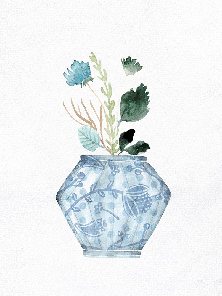 Spring Blue 1 art print by Kimberly Allen for $57.95 CAD