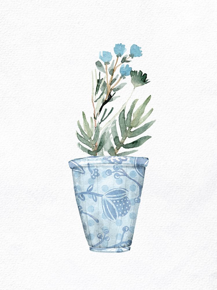 Spring Blue 2 art print by Kimberly Allen for $57.95 CAD