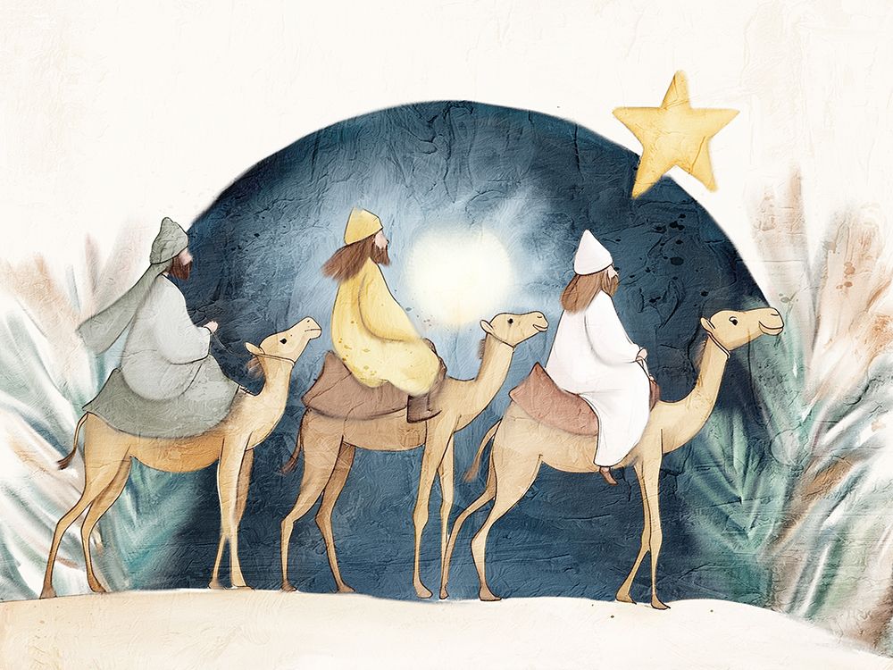 Three Wise Men art print by Kimberly Allen for $57.95 CAD