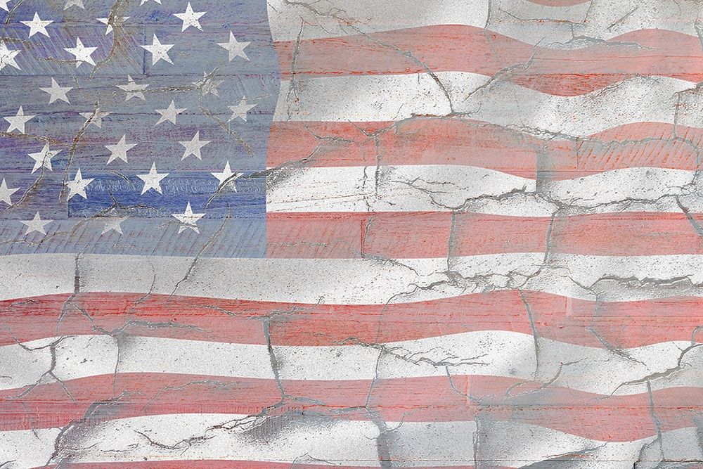 American Flag art print by Kimberly Allen for $57.95 CAD