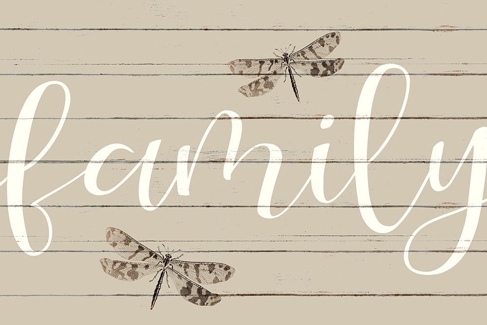 Family Dragonfly art print by Kimberly Allen for $57.95 CAD