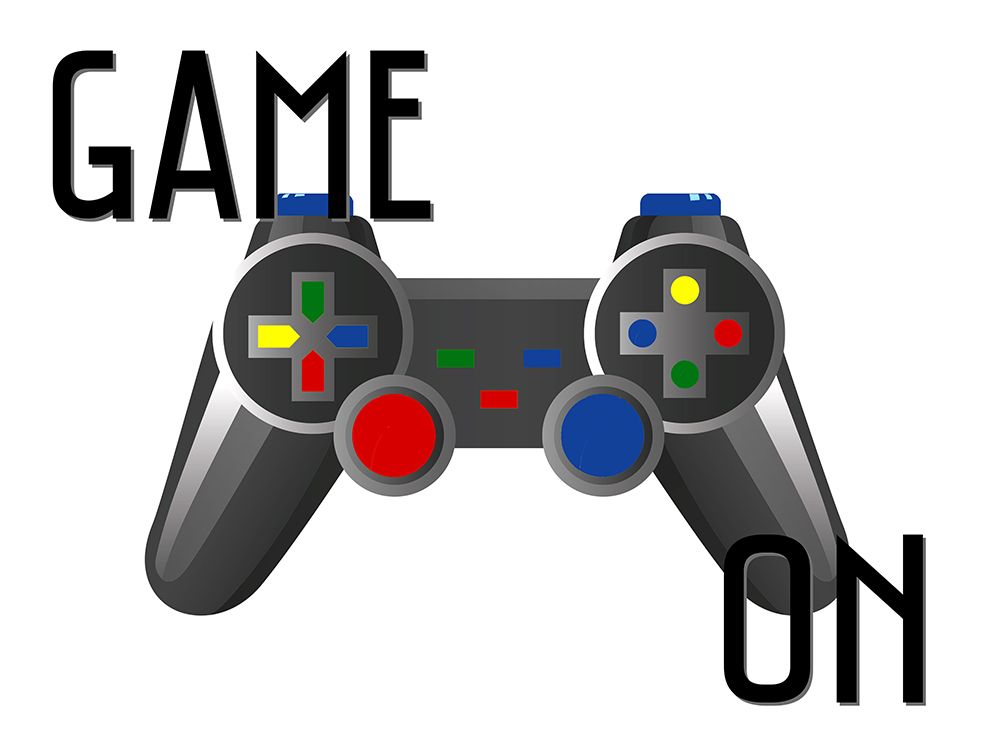 Gaming ON White art print by Kimberly Allen for $57.95 CAD