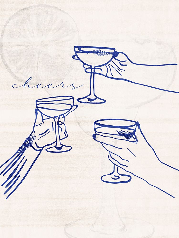 Cheers art print by Kimberly Allen for $57.95 CAD