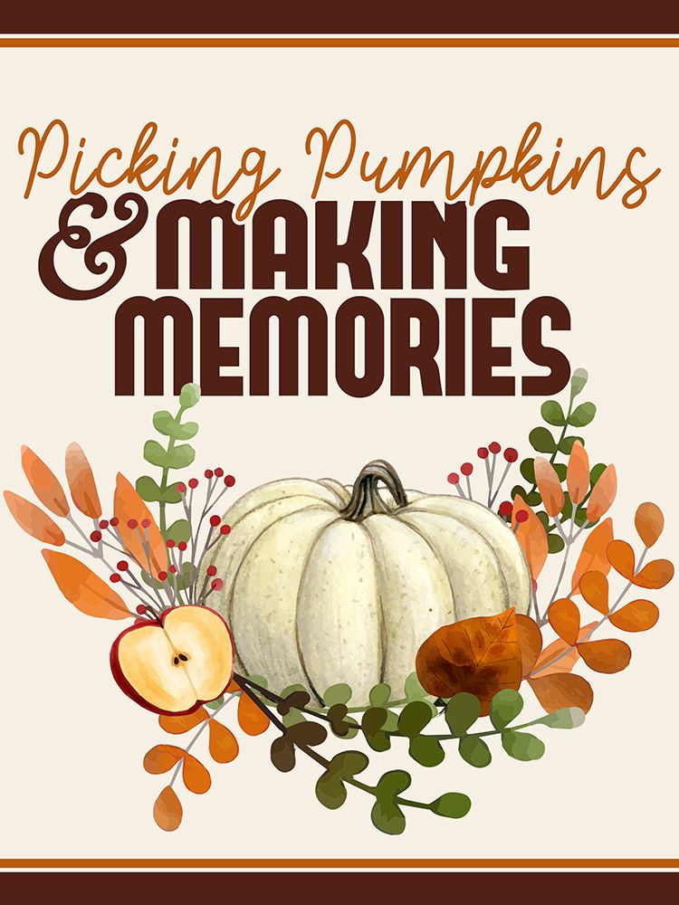 Picking Pumpkins 1 art print by Kimberly Allen for $57.95 CAD