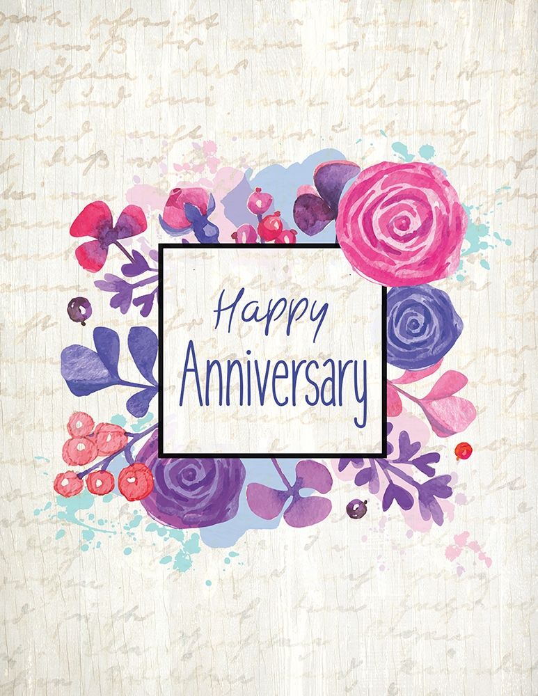 Happy Anniversary Letter art print by Kimberly Allen for $57.95 CAD