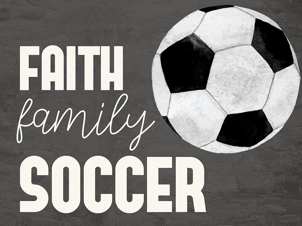 Faith Sports 3 art print by Kimberly Allen for $57.95 CAD