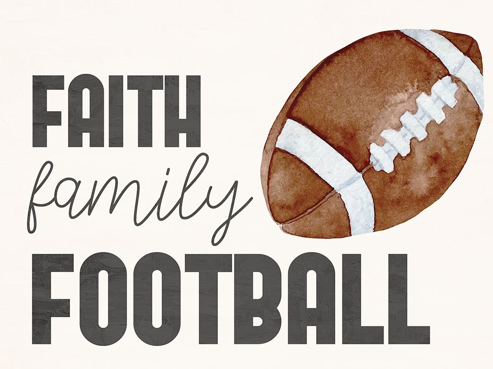 Faith Sports 4 art print by Kimberly Allen for $57.95 CAD