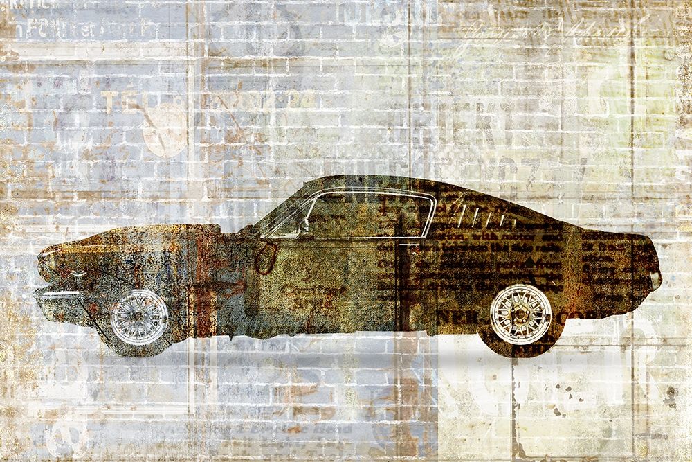 Mustang art print by Kimberly Allen for $57.95 CAD