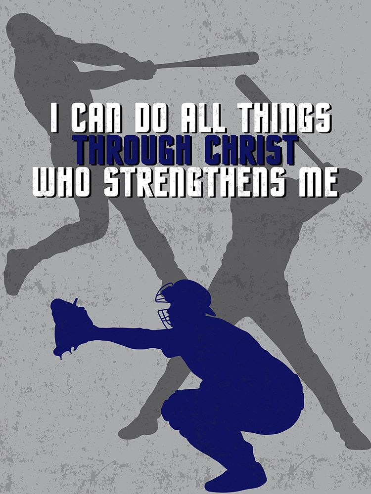 I Can Play Baseball Blue art print by Kimberly Allen for $57.95 CAD
