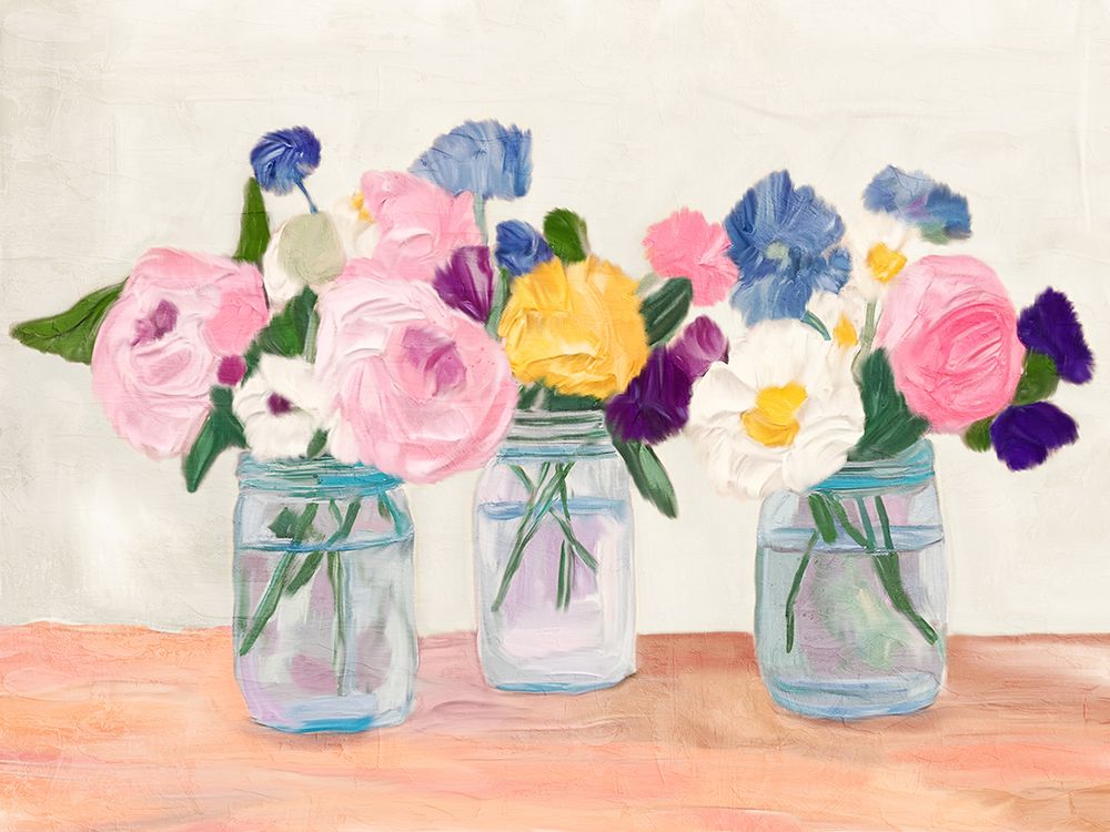 Spring Jars art print by Kimberly Allen for $57.95 CAD