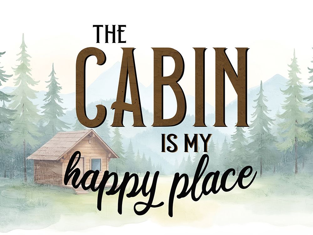 Cabin Life 1 art print by Kimberly Allen for $57.95 CAD
