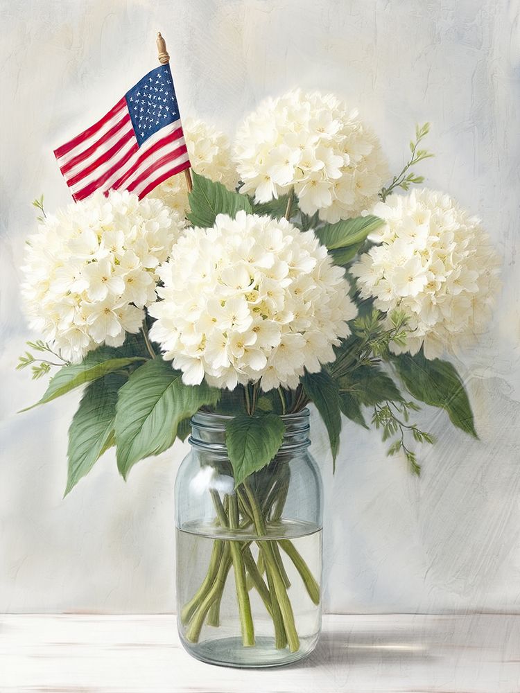 Hydrangea USA art print by Kimberly Allen for $57.95 CAD