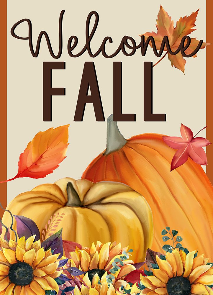 Welcome Fall art print by Kimberly Allen for $57.95 CAD