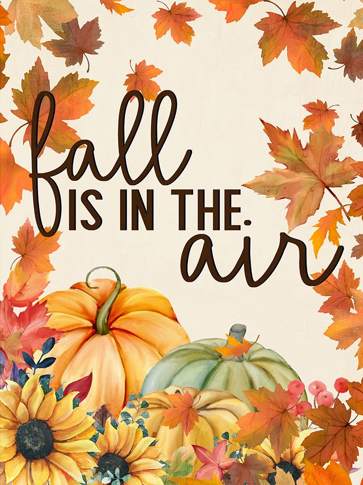 Fall Is In The Air art print by Kimberly Allen for $57.95 CAD