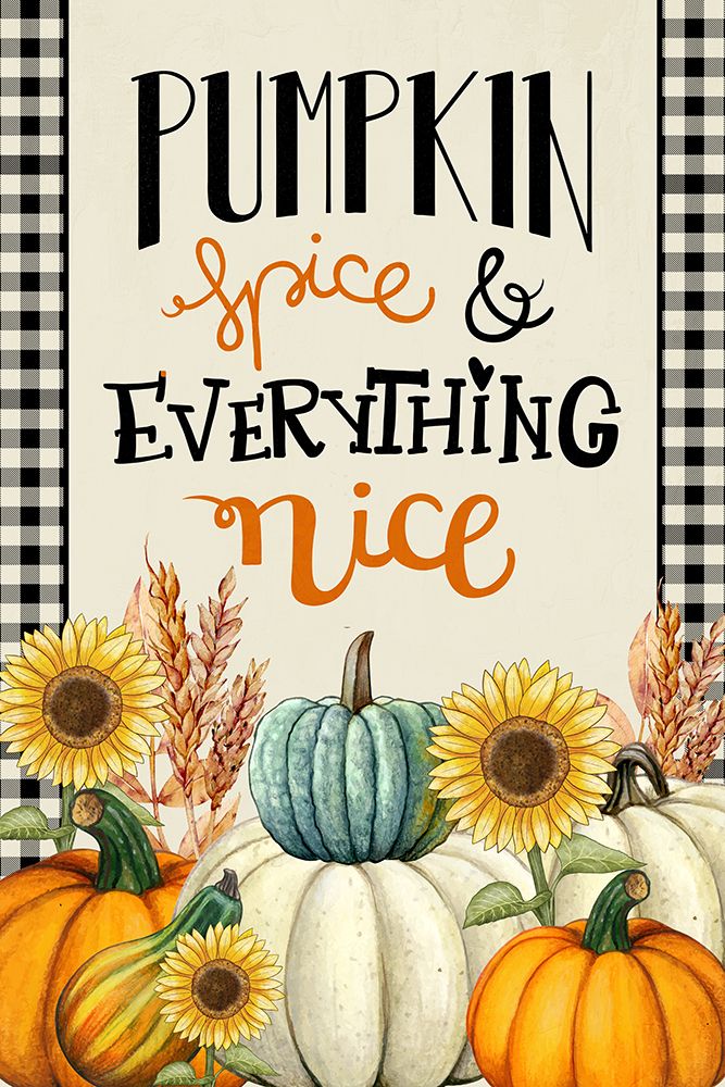 Pumpkin Spice And Everything art print by Kimberly Allen for $57.95 CAD