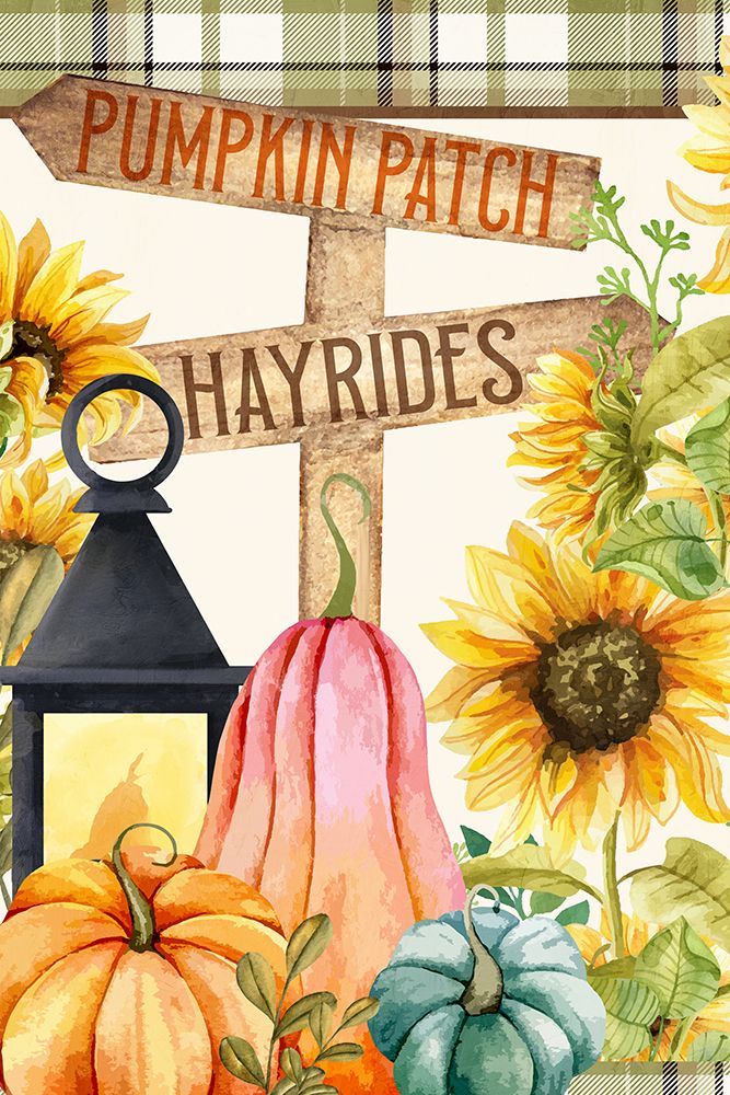 Hayrides art print by Kimberly Allen for $57.95 CAD