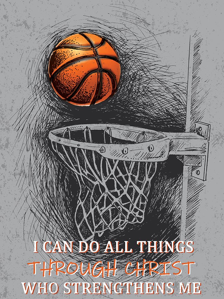 Basketball Sketch art print by Kimberly Allen for $57.95 CAD