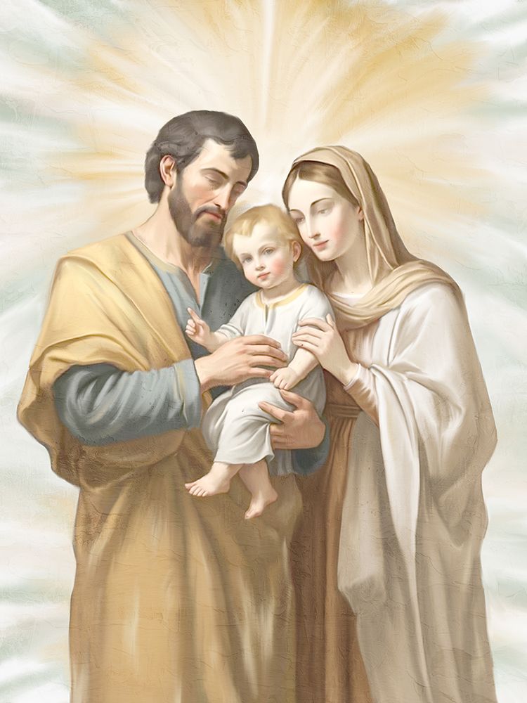 Mary Jesus And Joseph art print by Kimberly Allen for $57.95 CAD