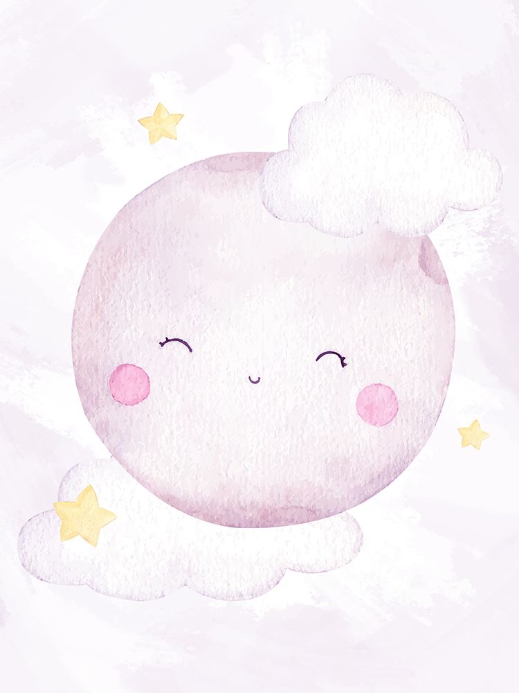 Little Star And Moon art print by Kimberly Allen for $57.95 CAD